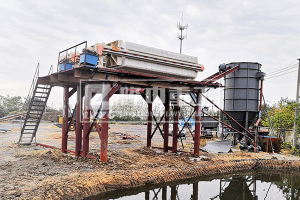 環(huán)保制砂生產(chǎn)線，尾沙處理板框污泥壓濾機(jī)缺不得！